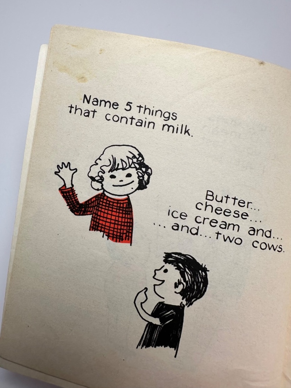 Vintage 1974 Scholastic Read-A-Riddle / Pick-A-Joke Flip Book | Kids Joke Book - Picture 5 of 13